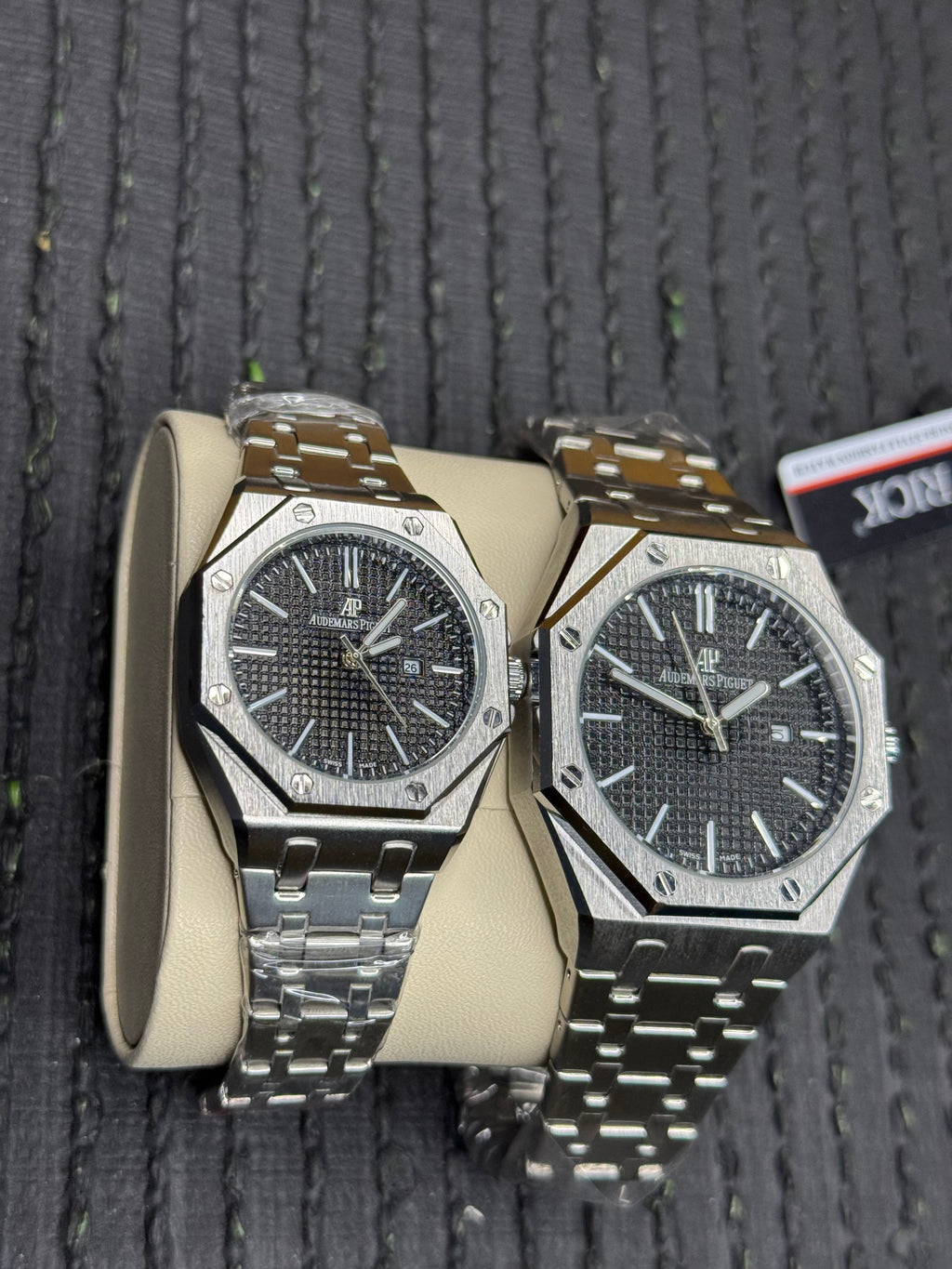 Ap royal oak black couples watch