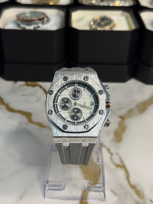 AP grey chronograph