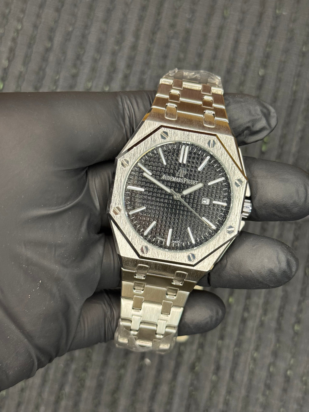 Ap royal oak black couples watch