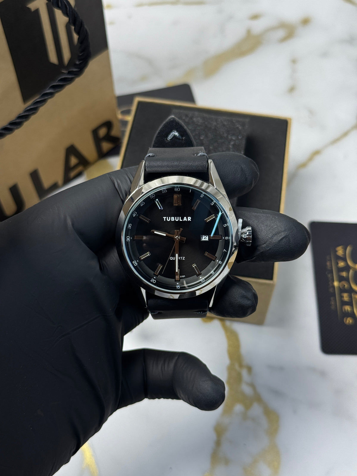 Tubular (Date just Edition) watch (D-5101)