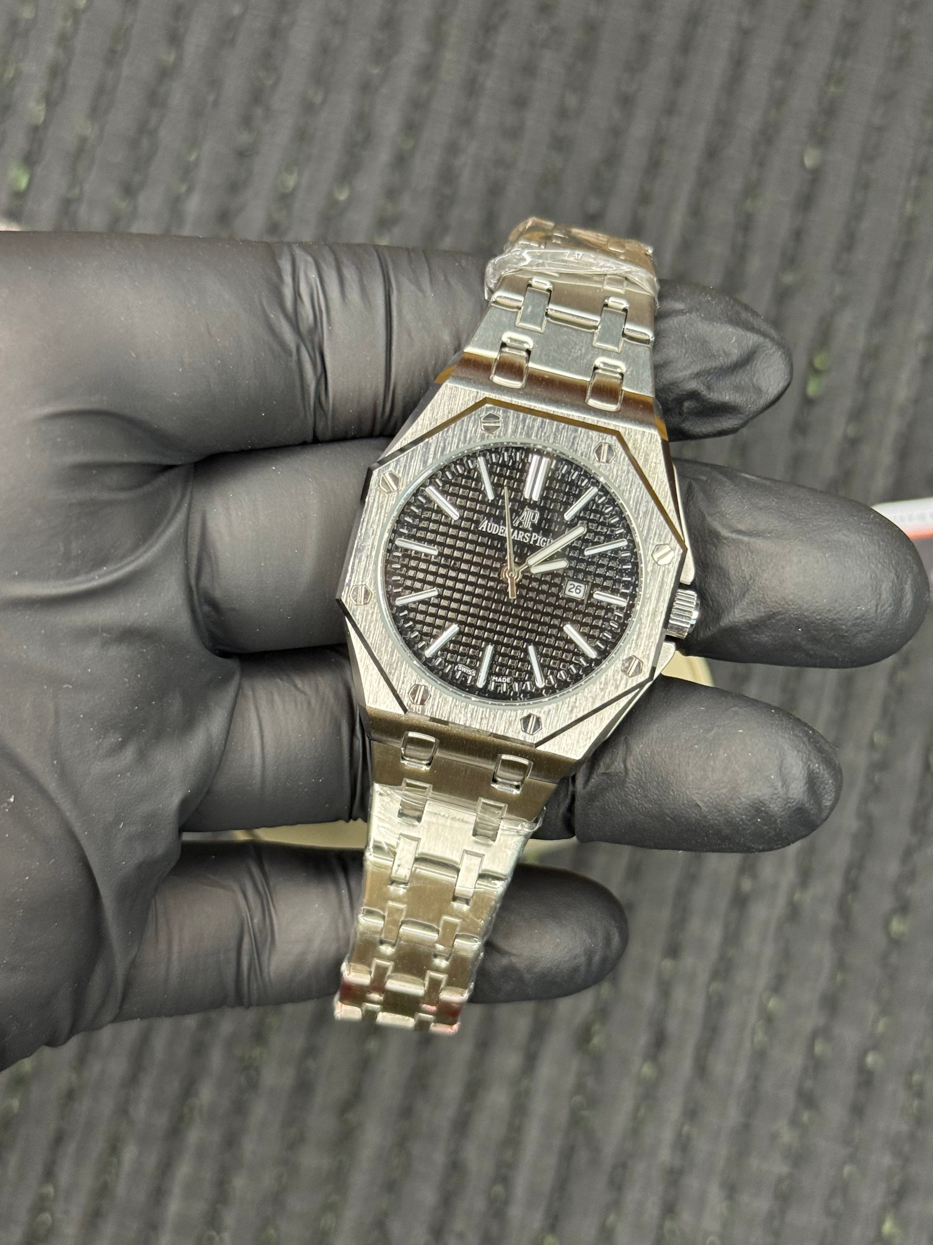 Ap royal oak black couples watch