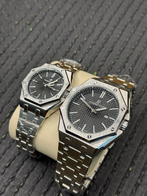 Ap royal oak black couples watch