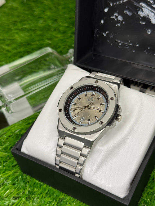 Hublot sliver quartz.